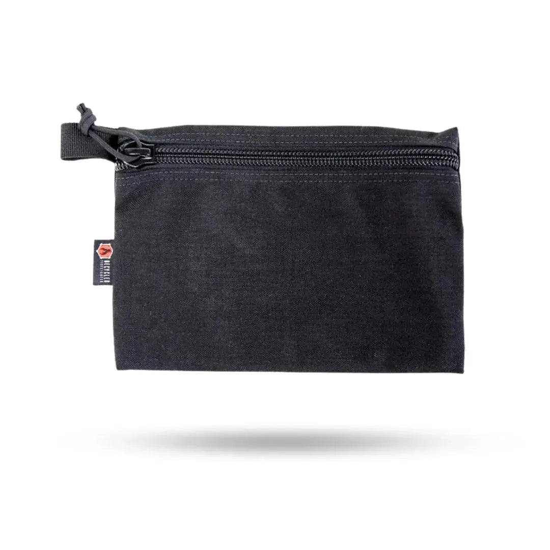 TRUCKIE large black zippered gear pouch with brand tag