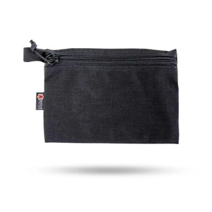 TRUCKIE large black zippered gear pouch with brand tag