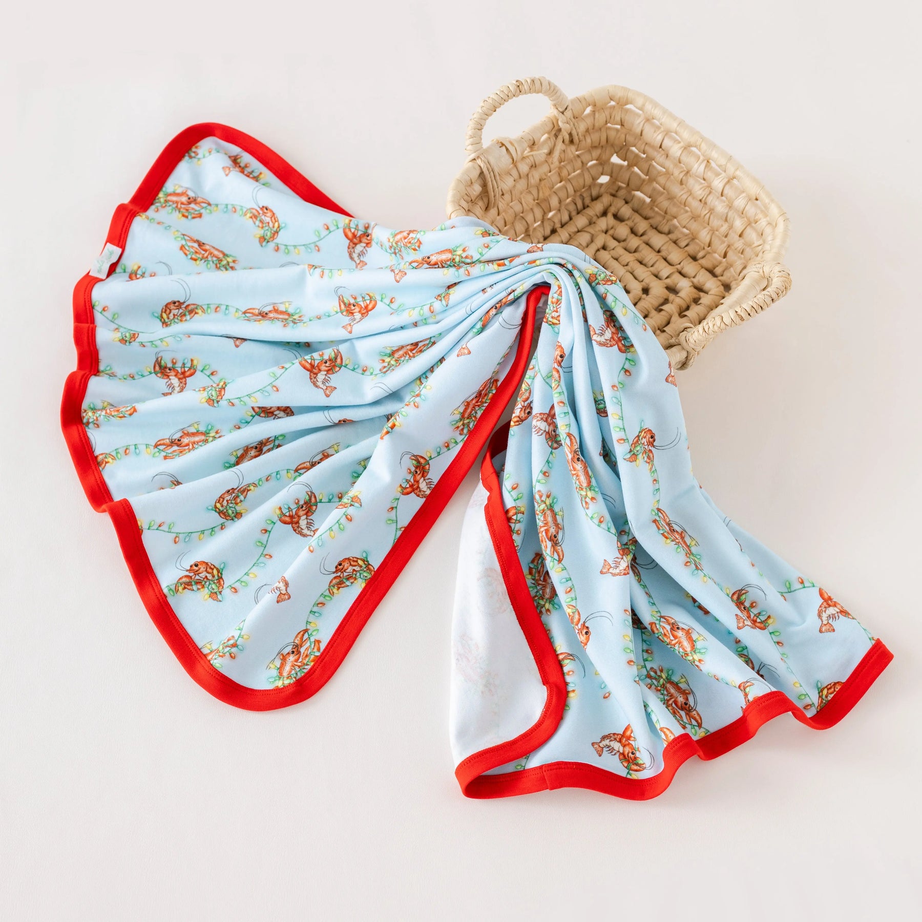 Twinkling Tails Organic Cotton Baby Blanket Nola Tawk