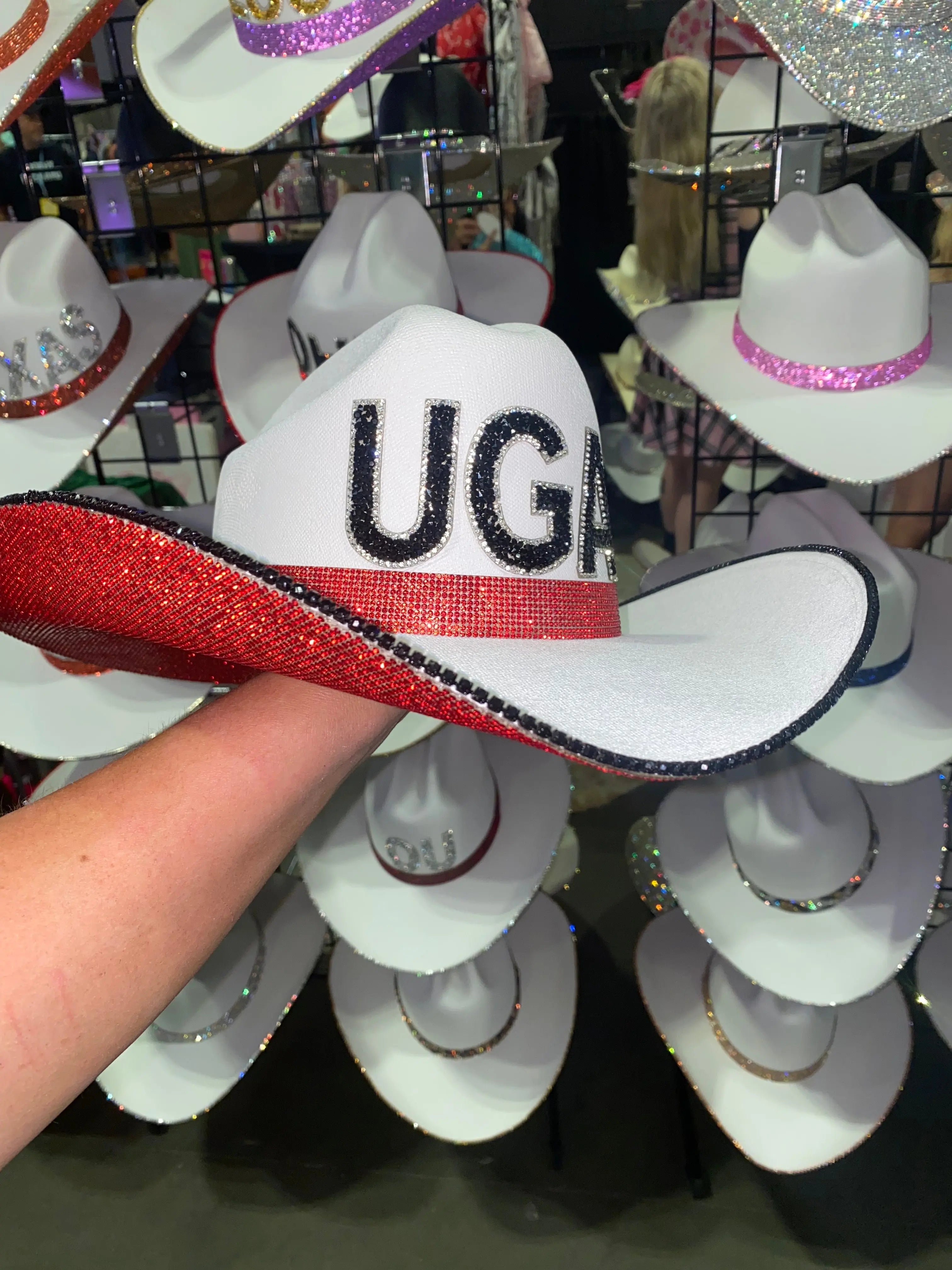 UGA Hat by Rhinestone Cowgirl, Southern lifestyle apparel main product photo