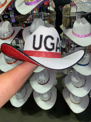 UGA Hat by Rhinestone Cowgirl, Southern lifestyle apparel detail photo 4