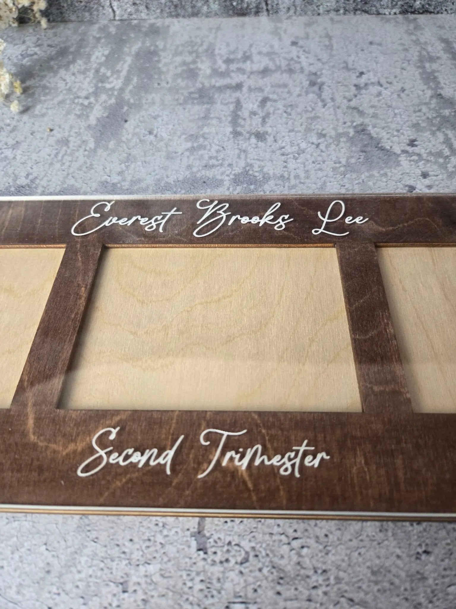 Ultrasound Picture Frame 1st-3rd Trimester EverLee Creations