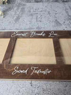 Ultrasound Picture Frame 1st-3rd Trimester EverLee Creations