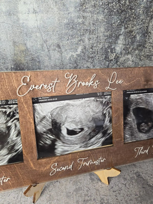 Ultrasound Picture Frame 1st-3rd Trimester EverLee Creations