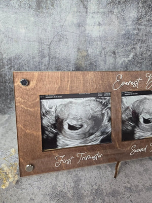 Ultrasound Picture Frame 1st-3rd Trimester EverLee Creations