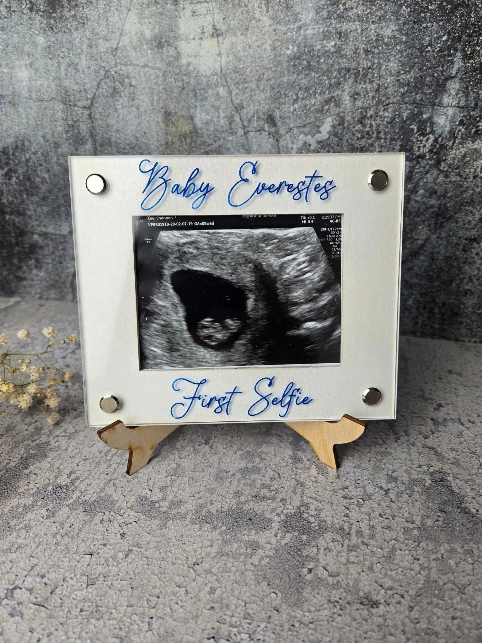 Ultrasound Picture Frame EverLee Creations