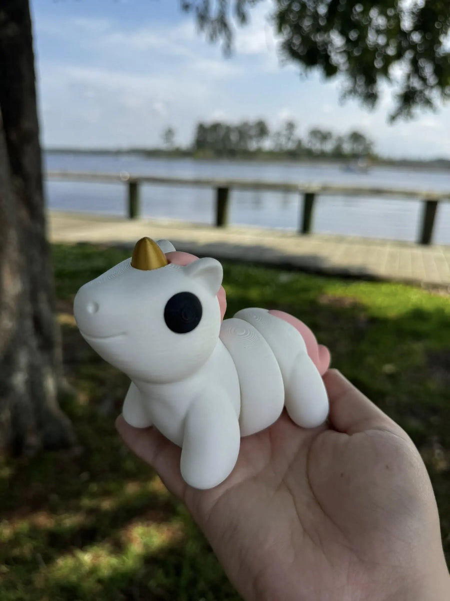 Unicorn 3D Printed Fidget Toy | Fantasy Sensory Toy