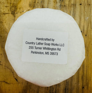 Unscented Dish Soap Set by Country Lather Soap Works, scented candle detail photo 3