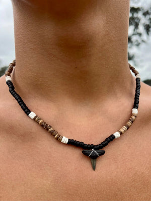 Useppa Shark Tooth Necklace HALT