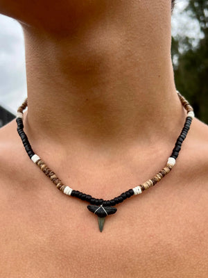 Useppa Shark Tooth Necklace HALT