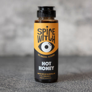 Hot Honey – Squeeze Bottle | Sweet Heat Made to Drizzle by Spice Witch, Southern food gift main product photo