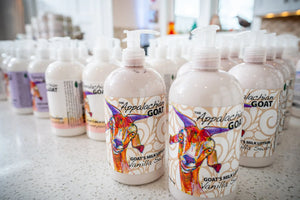 Vanilla Goats Milk Lotion by Essential Journeys, natural skincare detail photo 4