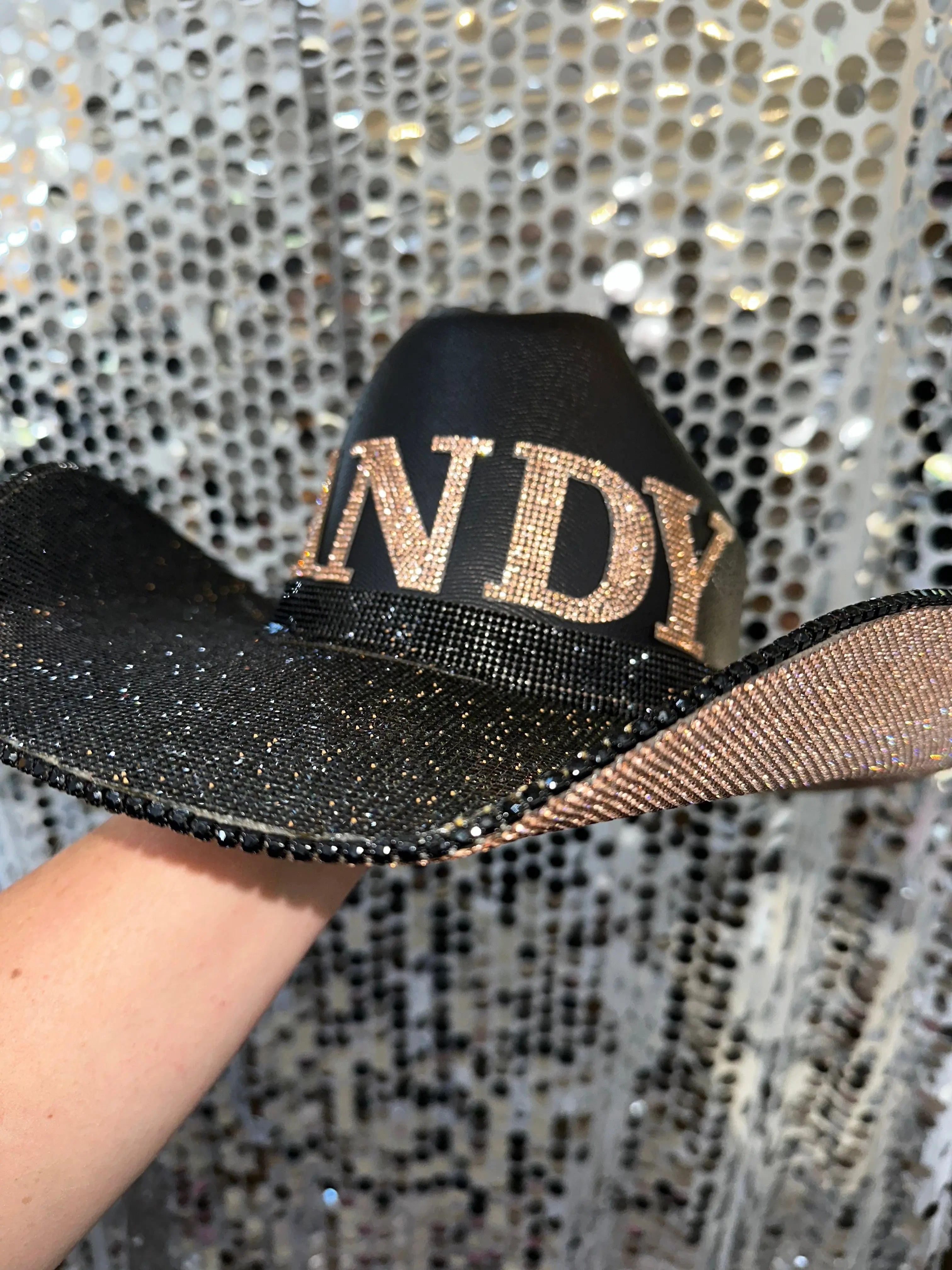 Vanderbilt Hat by Rhinestone Cowgirl, Southern lifestyle apparel detail photo 2