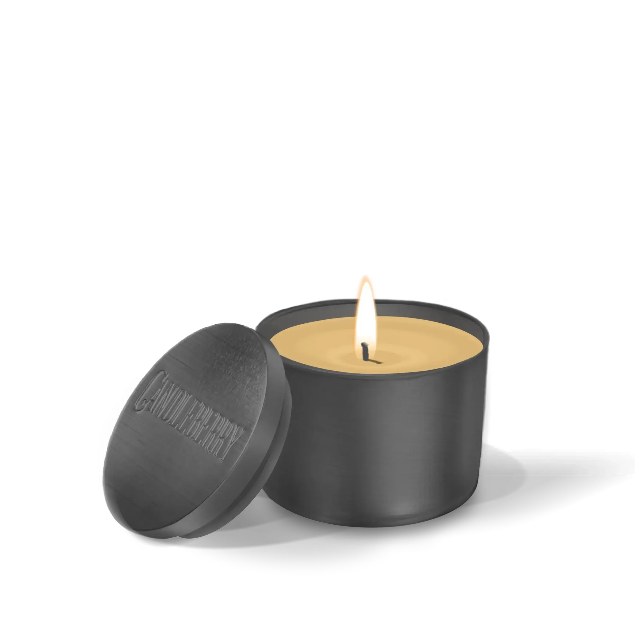 Vanilla Crumb Cake™, Kindred, Travel Tin (Collective) by The Candleberry® Candle Company, scented candle main product photo