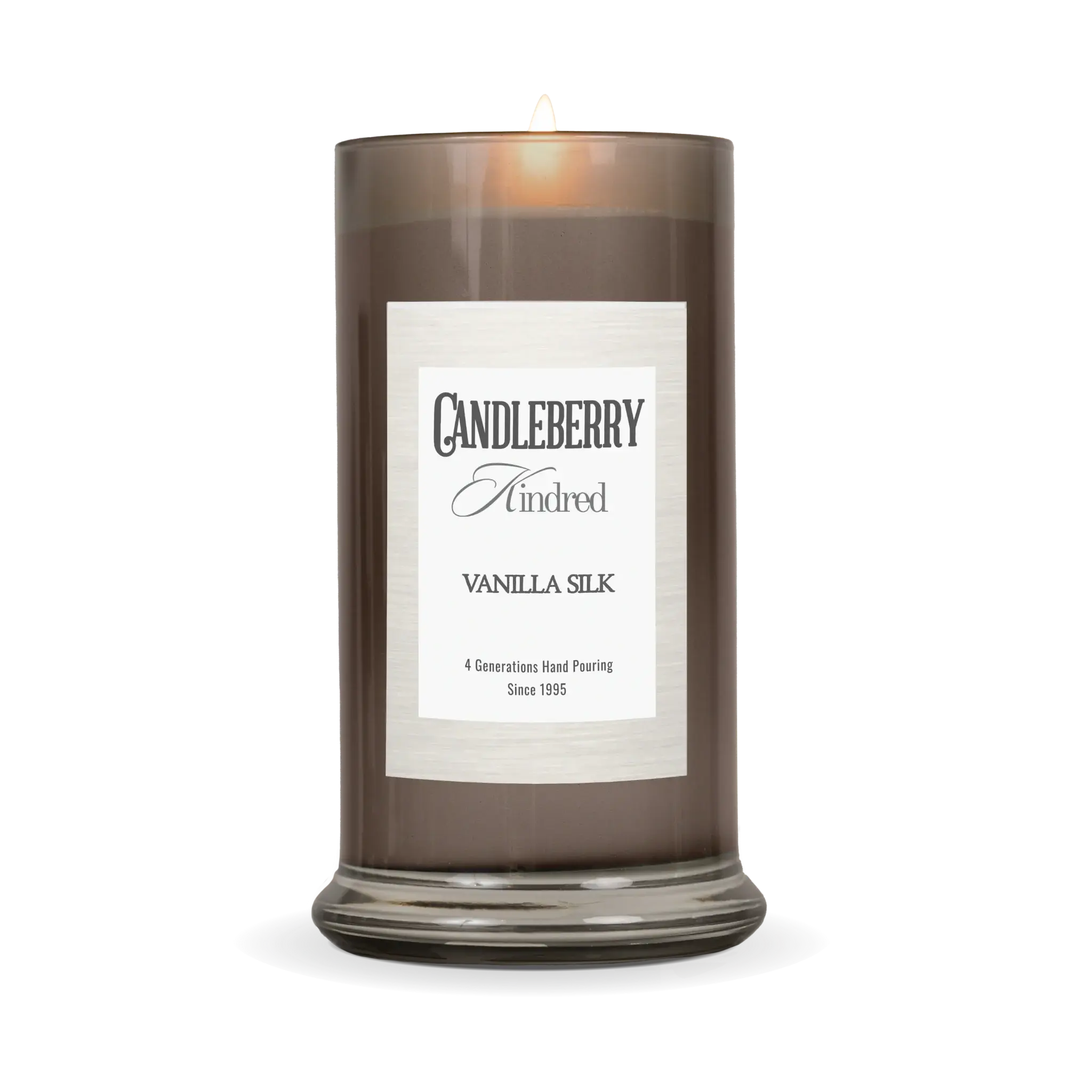 Vanilla Silk, Kindred, Large Jar Candle (Collective) by The Candleberry® Candle Company, scented candle detail photo 2