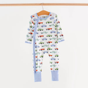 Vintage Road Trip Organic Cotton Kids Pajamas by Nola Tawk, Southern food gift detail photo 2