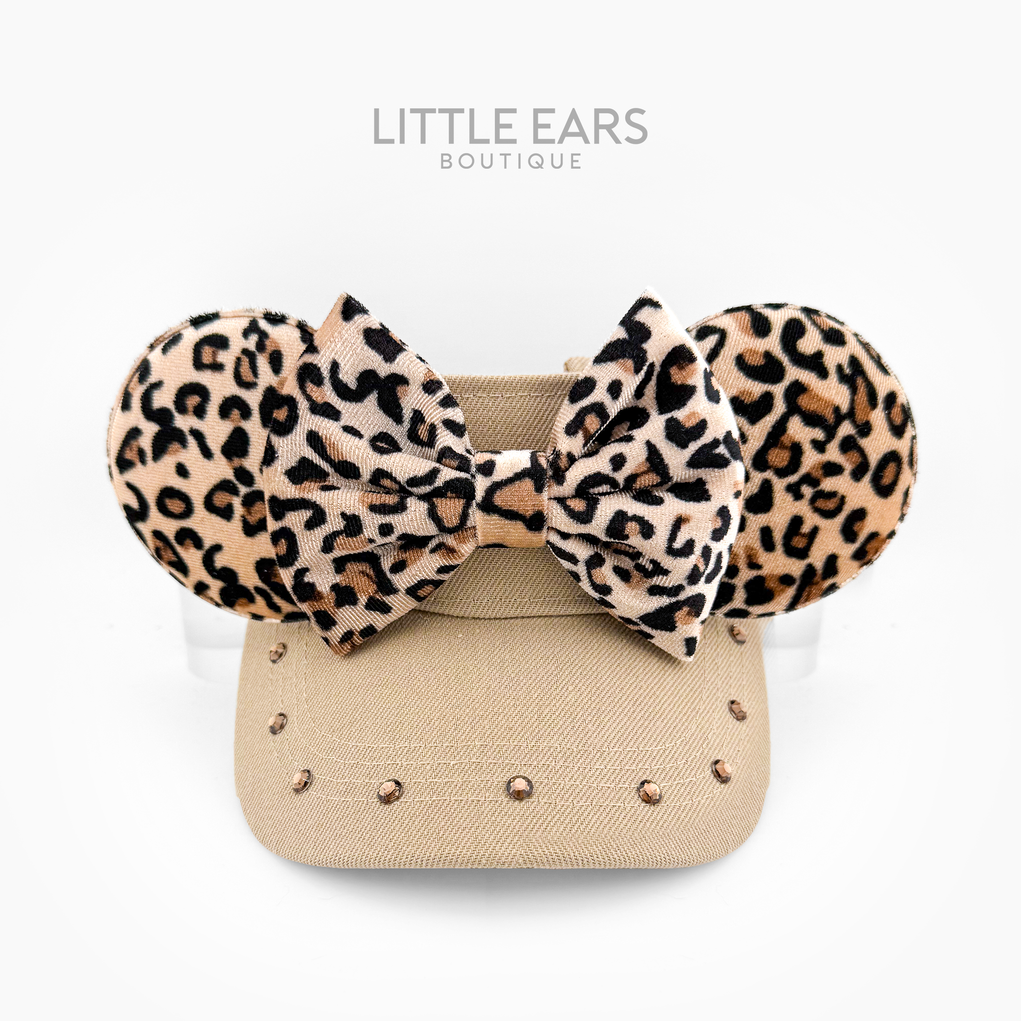 Safari Velvet Visor by Little Ears Boutique, custom hat main product photo
