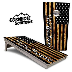 WTP USA Flag Cornhole Boards - Professional Tournament Series Cornhole Solutions