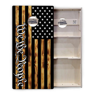 WTP USA Flag Cornhole Boards - Professional Tournament Series Cornhole Solutions