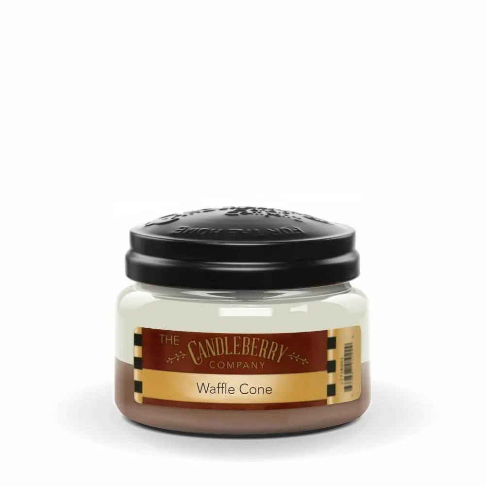 Waffle Cone™, Small Jar Candle (Collective) by The Candleberry® Candle Company, scented candle main product photo
