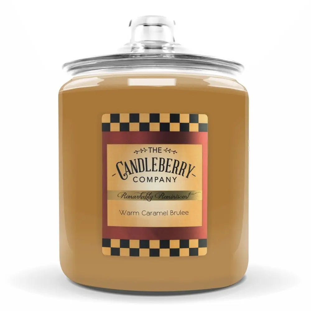 Warm Caramel Brulee™, 4 - Wick, Cookie Jar Candle (Collective) by The Candleberry® Candle Company, scented candle main product photo