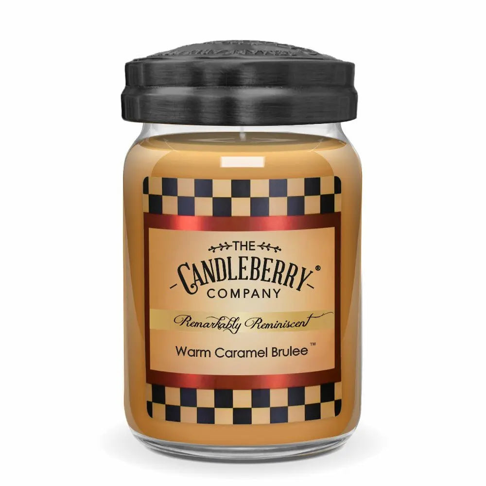 Warm Caramel Brulee™, Large Jar Candle (Collective) The Candleberry® Candle Company