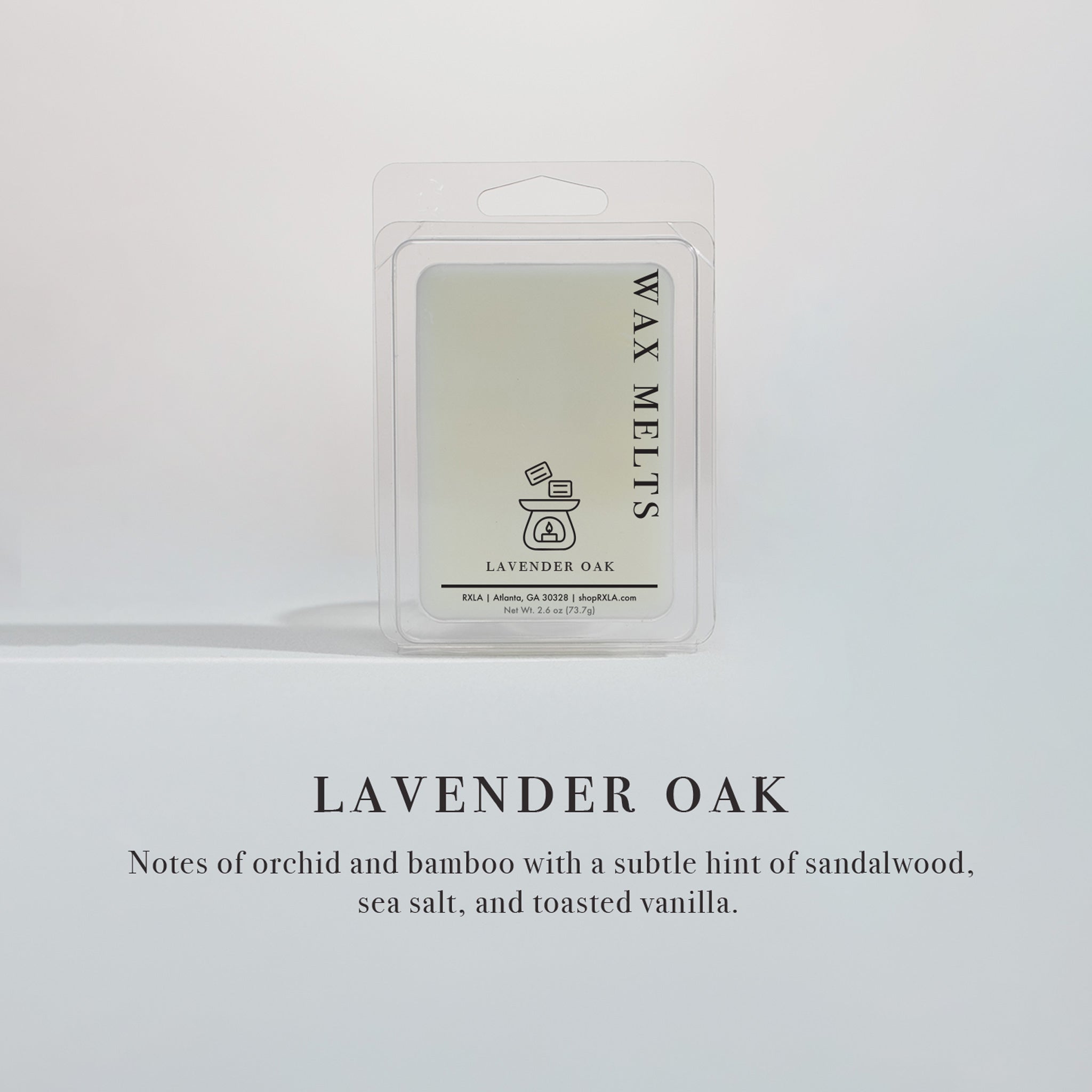 Lavender Oak Soy Wax Melts by RXLA, product photo 2 of 4