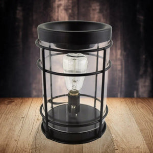 Wax Melt Warmer, W/ Safety Timer & Edison Bulb (Collective) by The Candleberry® Candle Company, scented candle detail photo 2