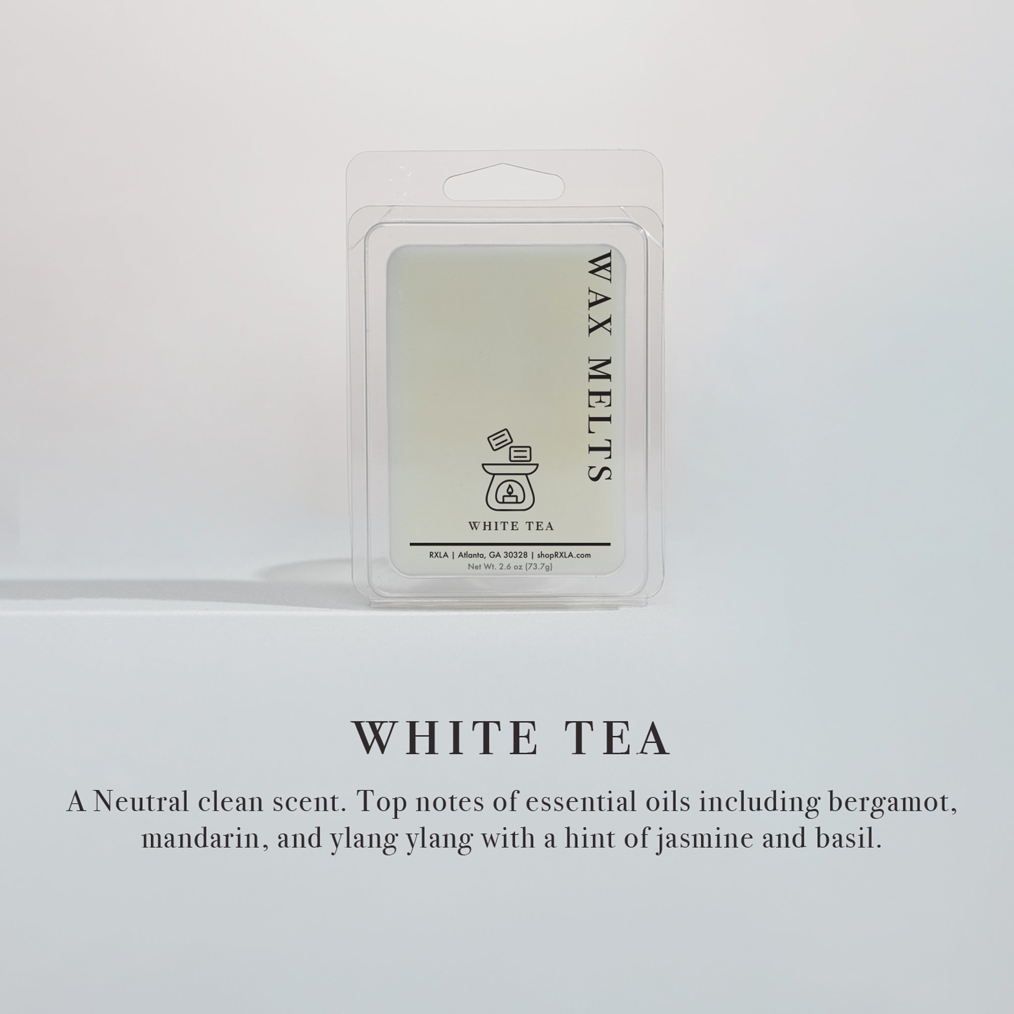 White Tea Soy Wax Melts by RXLA, product photo 2 of 4