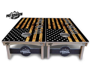 We The People USA Flag Cornhole Boards - Pro Solution Lite Series Cornhole Solutions