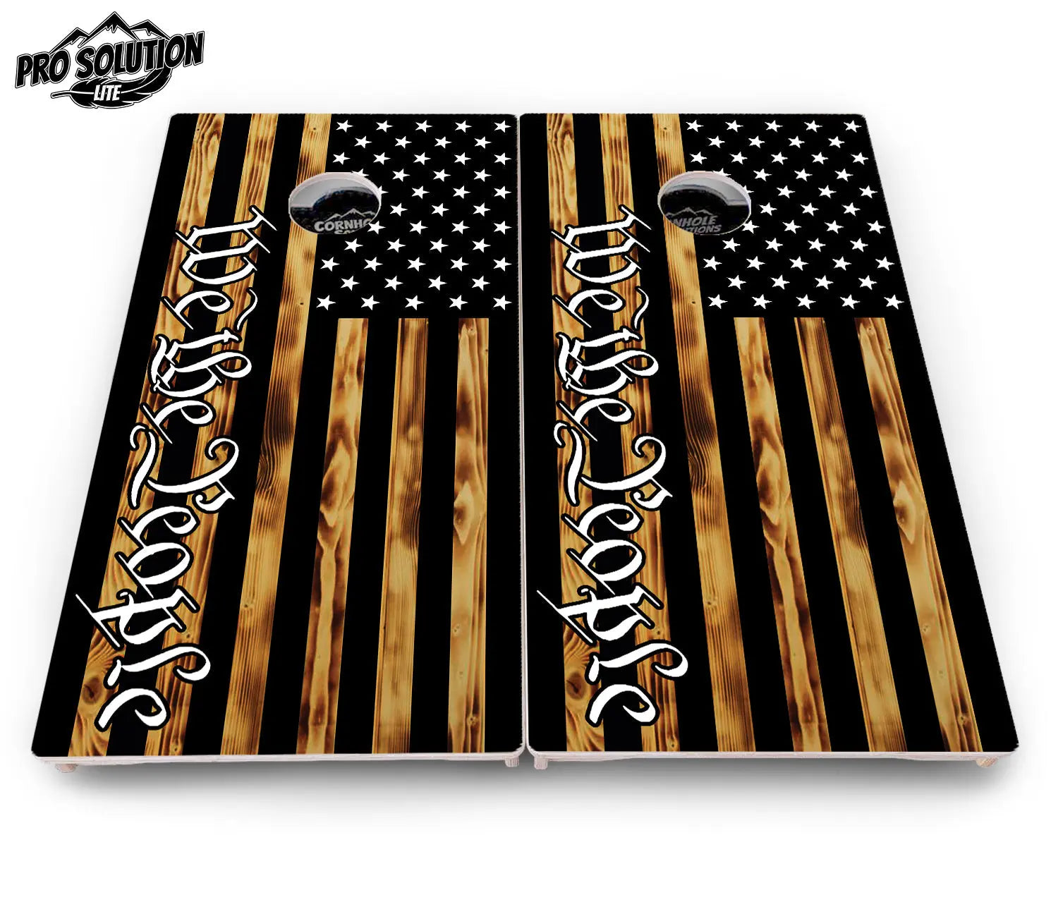 We The People USA Flag Cornhole Boards - Pro Solution Lite Series Cornhole Solutions
