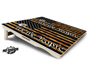 We The People USA Flag Cornhole Boards - Pro Solution Lite Series Cornhole Solutions
