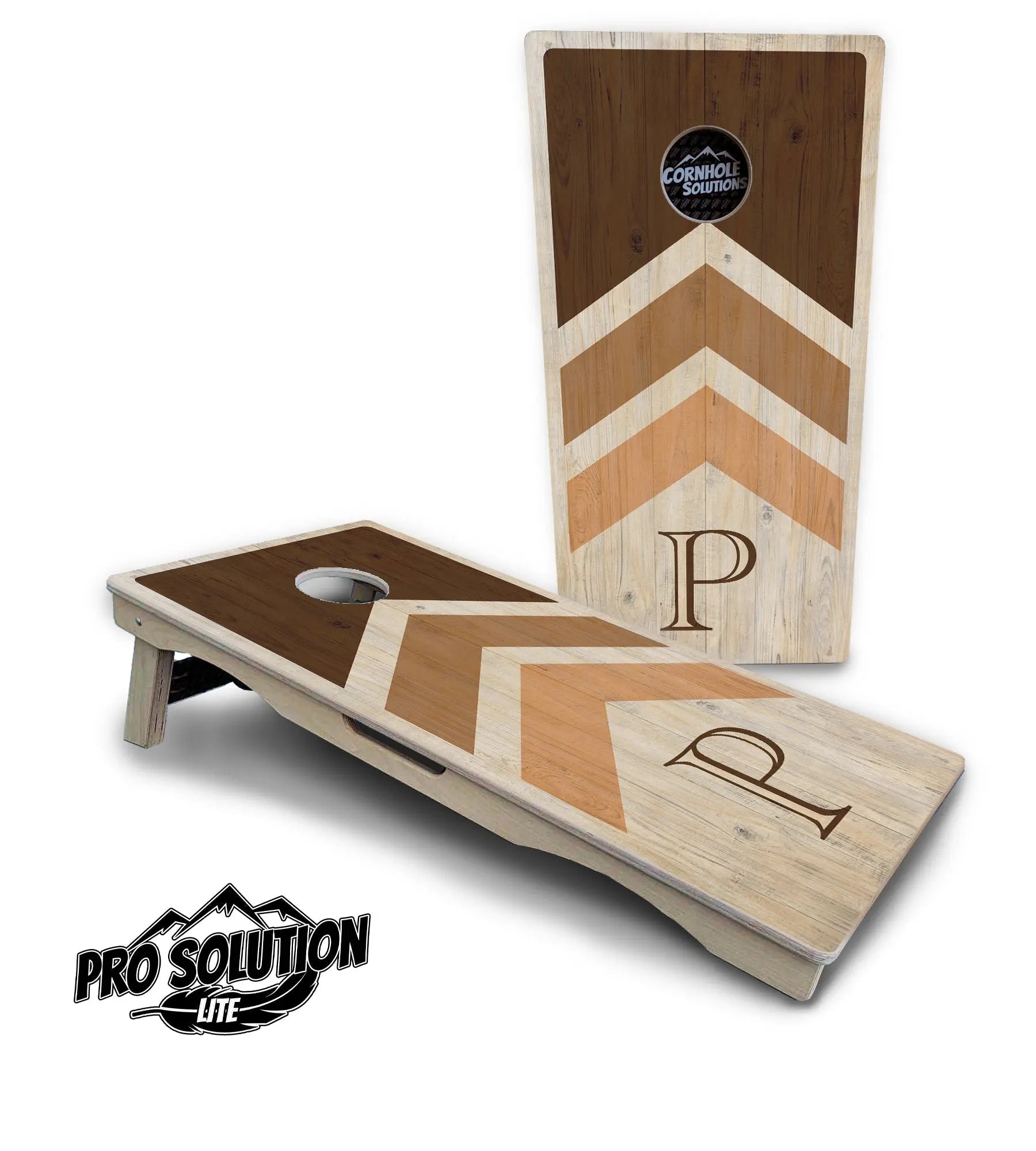 Wedding Arrows Cornhole Boards - Pro Solution Lite Series - Natural Cornhole Solutions