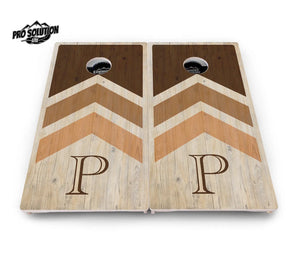 Wedding Arrows Cornhole Boards - Pro Solution Lite Series - Natural Cornhole Solutions