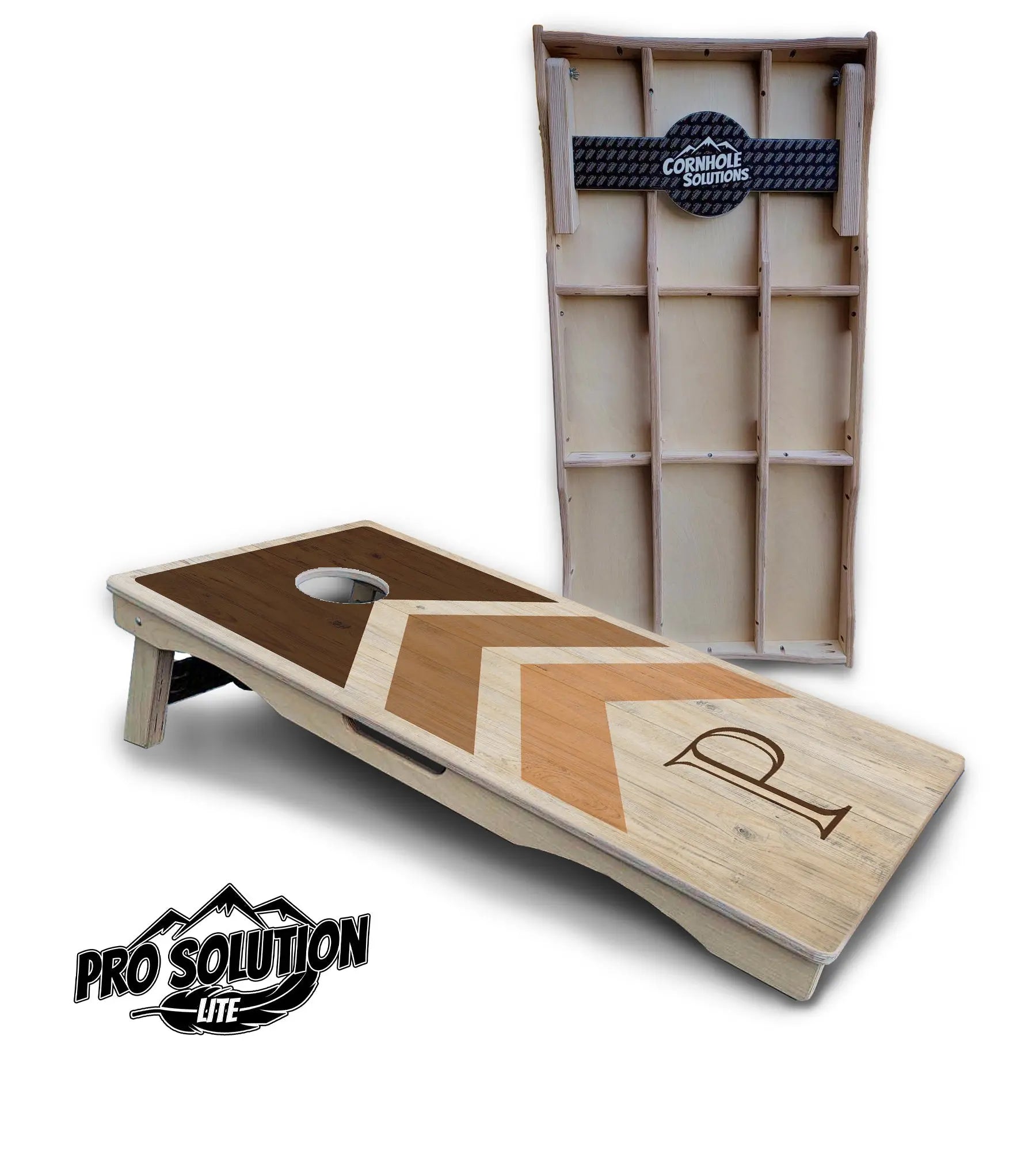 Wedding Arrows Cornhole Boards - Pro Solution Lite Series - Natural Cornhole Solutions