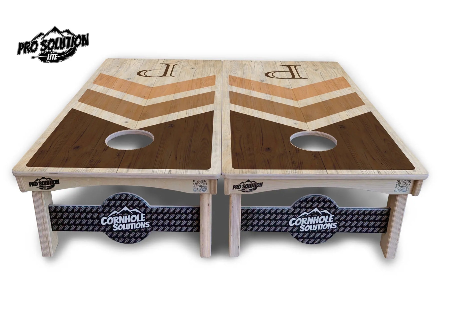 Wedding Arrows Cornhole Boards - Pro Solution Lite Series - Natural Cornhole Solutions