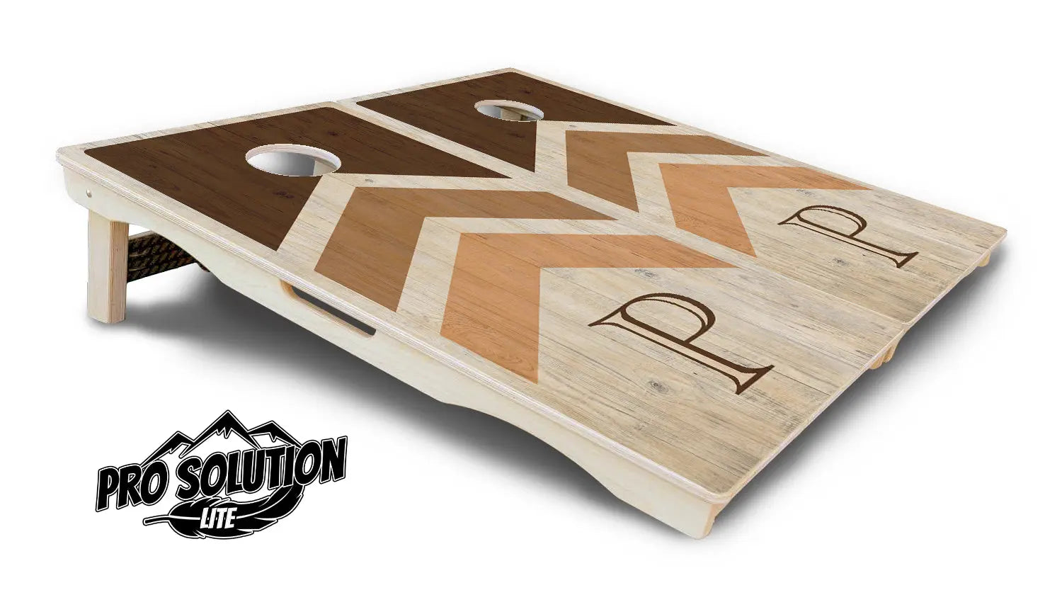 Wedding Arrows Cornhole Boards - Pro Solution Lite Series - Natural Cornhole Solutions