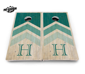 Wedding Arrows Cornhole Boards - Pro Solution Lite Series - Teal Cornhole Solutions