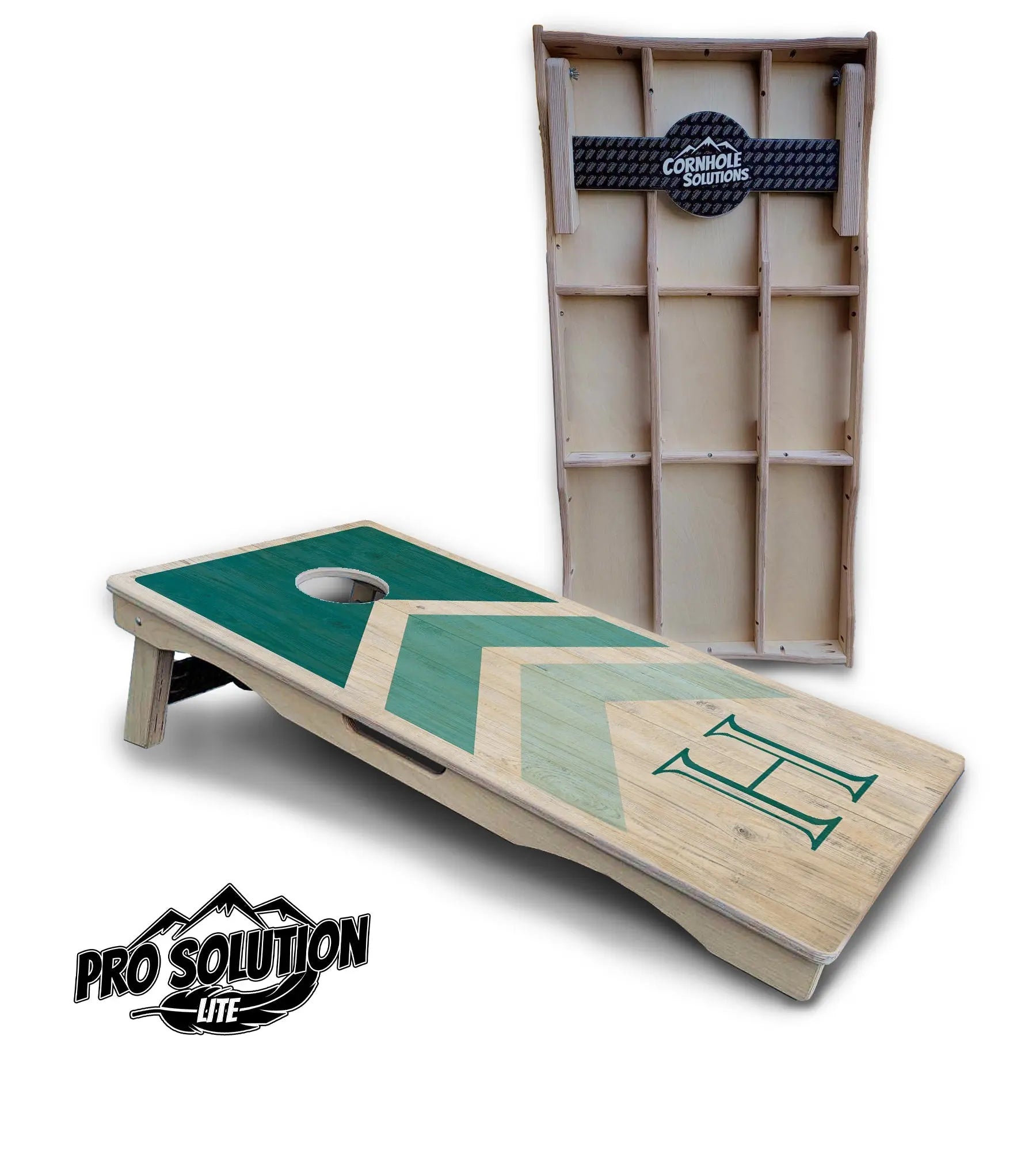 Wedding Arrows Cornhole Boards - Pro Solution Lite Series - Teal Cornhole Solutions