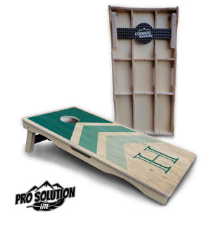 Wedding Arrows Cornhole Boards - Pro Solution Lite Series - Teal Cornhole Solutions