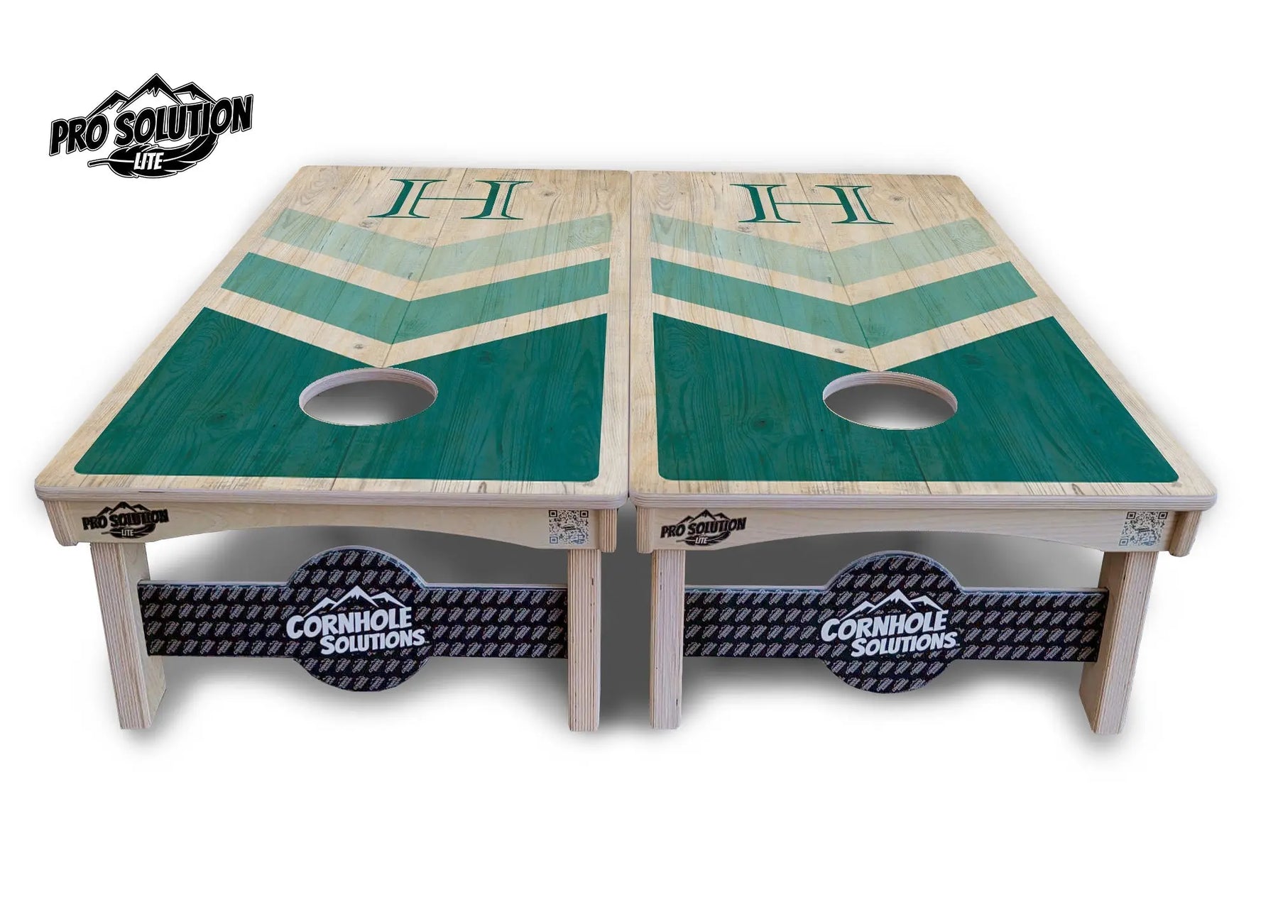 Wedding Arrows Cornhole Boards - Pro Solution Lite Series - Teal Cornhole Solutions