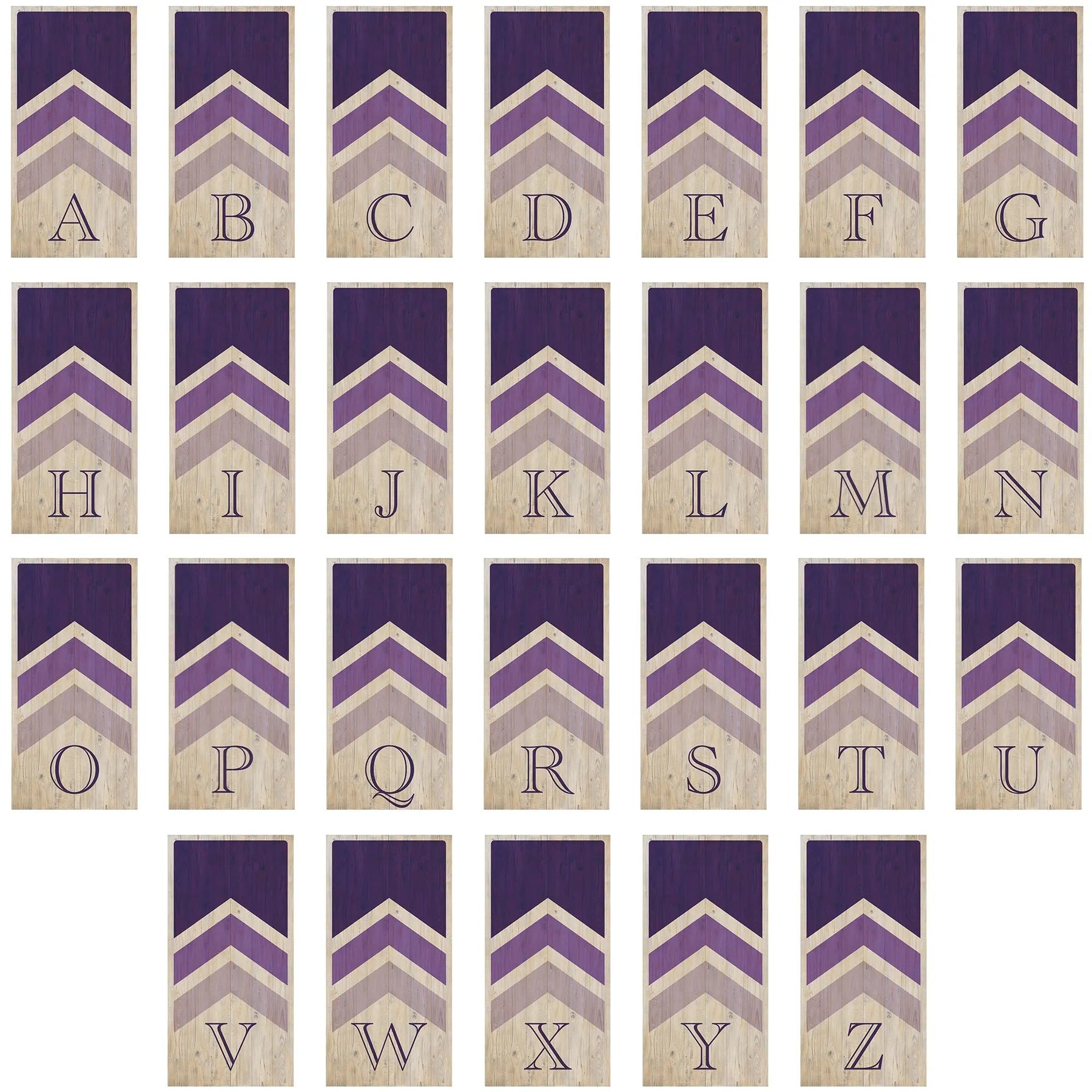 Wedding Arrows Cornhole Boards - Professional Tournament Series - Purple Cornhole Solutions