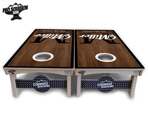Wedding Letter Name Cornhole Boards - Pro Solution Elite Series by Cornhole Solutions, custom cornhole board detail photo 3