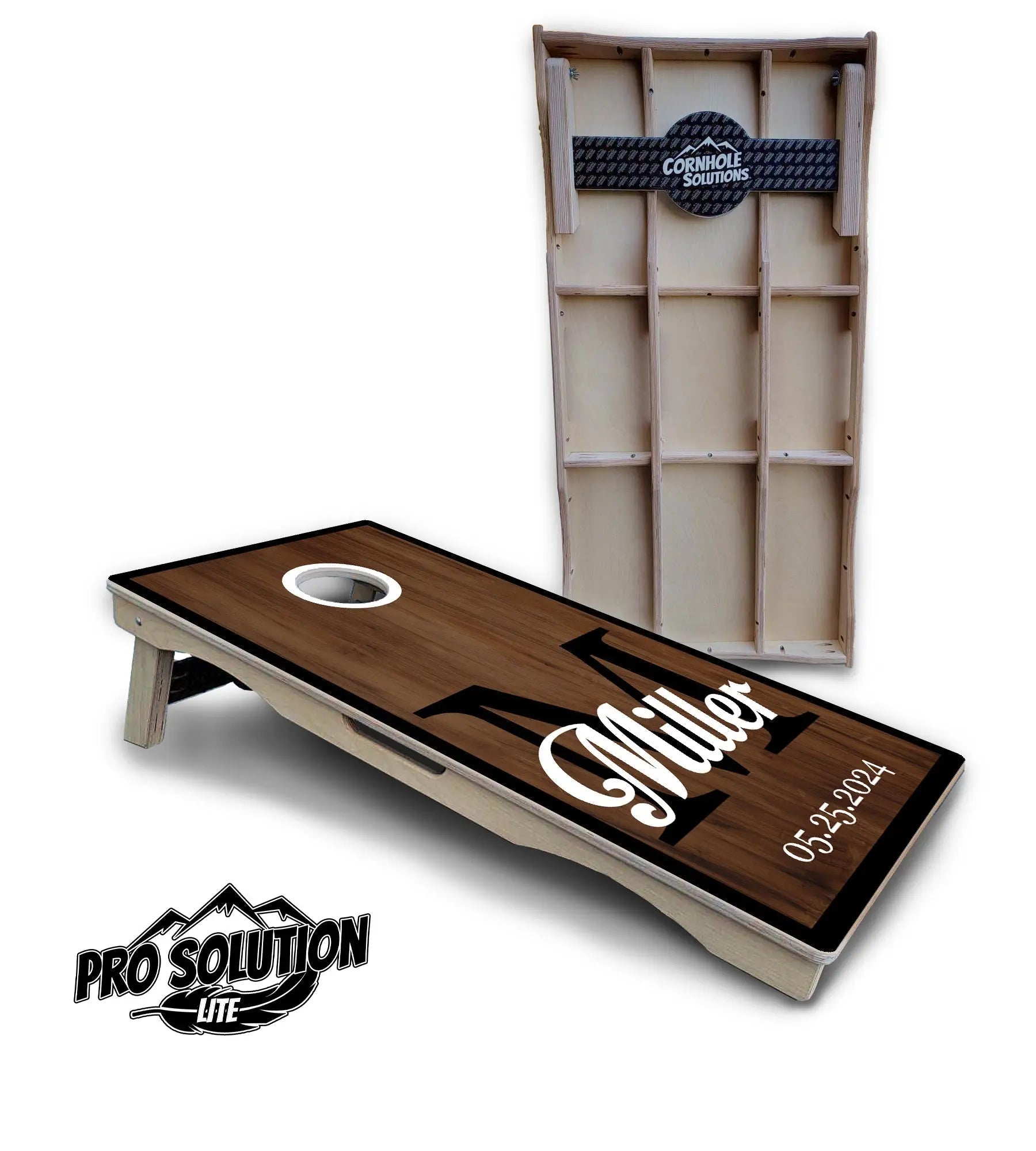Wedding Name Letter Cornhole Boards - Pro Solution Lite Series Cornhole Solutions