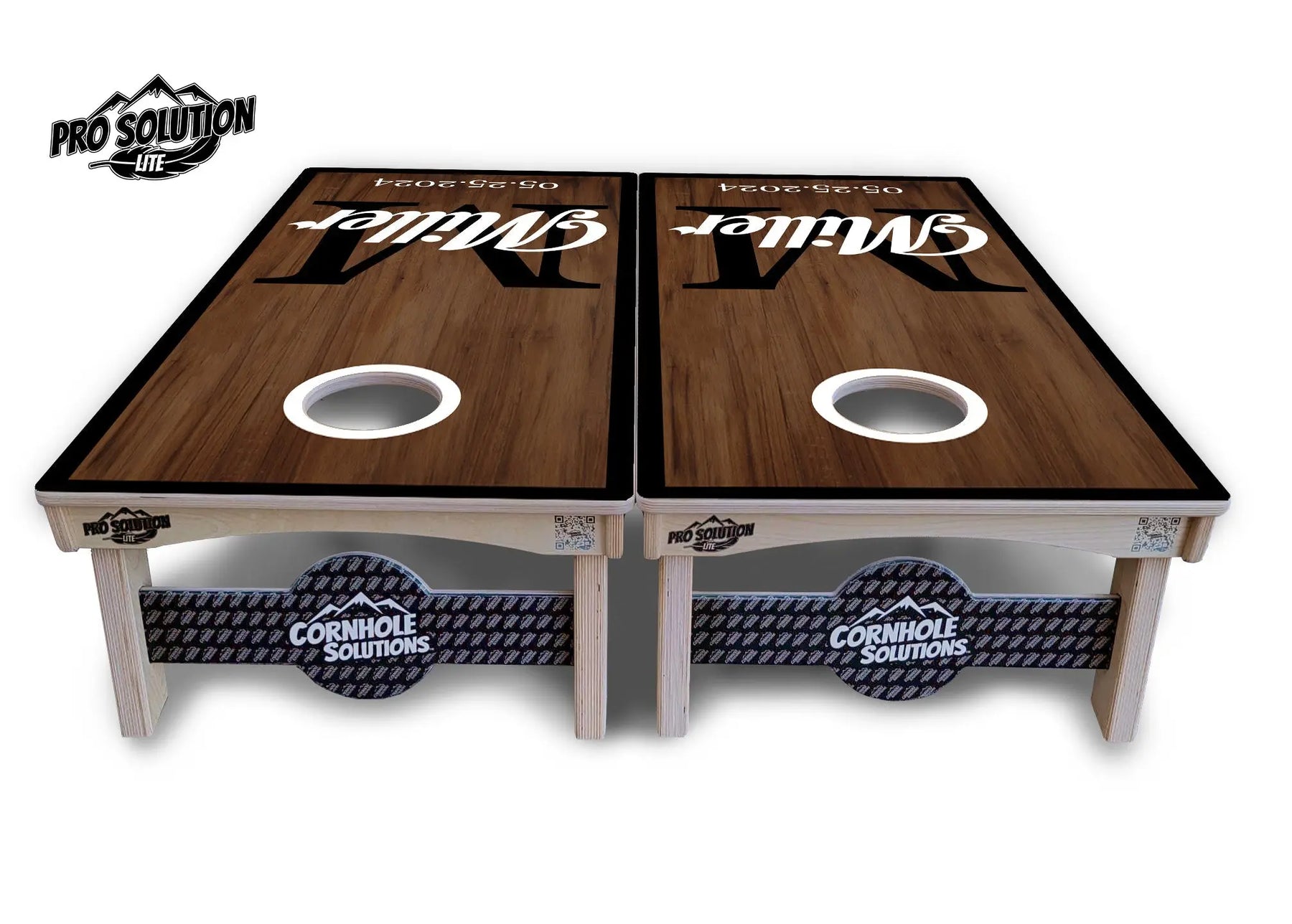 Wedding Name Letter Cornhole Boards - Pro Solution Lite Series Cornhole Solutions