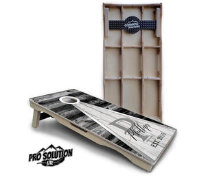 Wedding Triangle Cornhole Boards - Pro Solution Lite Series Cornhole Solutions