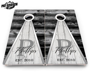 Wedding Triangle Cornhole Boards - Pro Solution Lite Series Cornhole Solutions