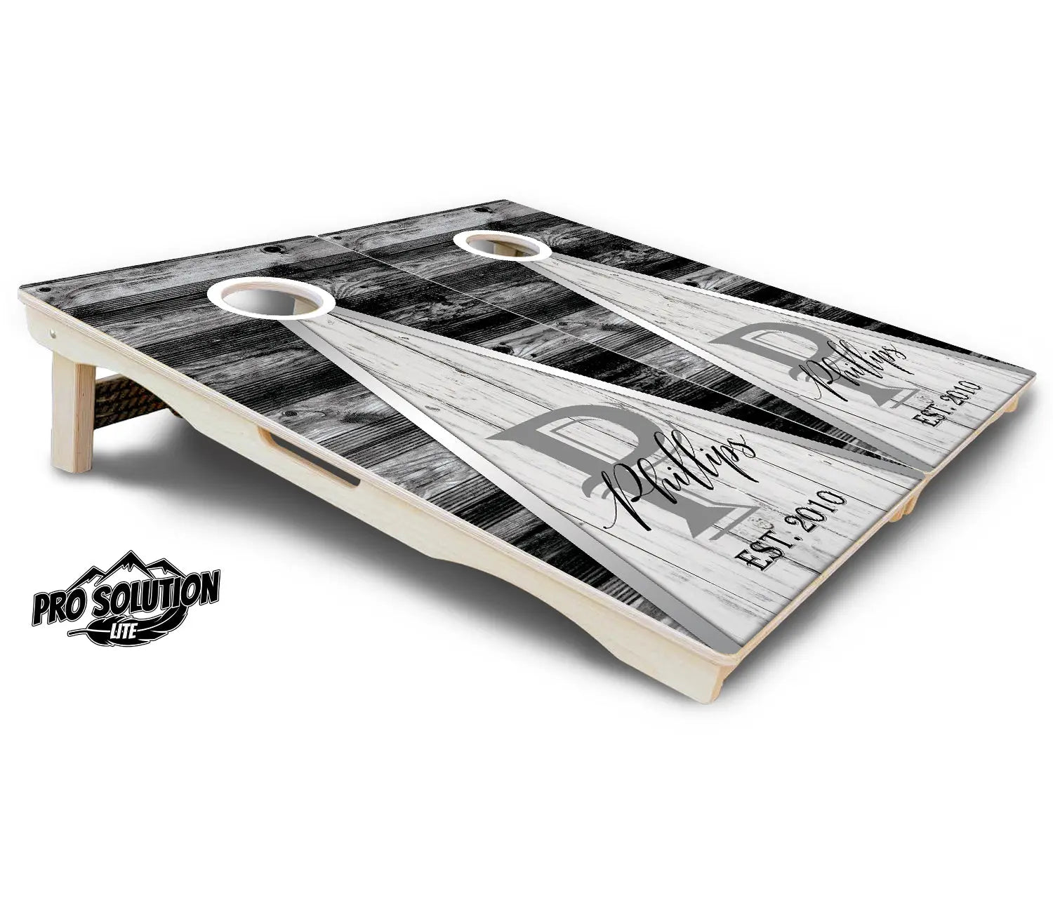 Wedding Triangle Cornhole Boards - Pro Solution Lite Series Cornhole Solutions