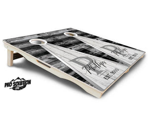 Wedding Triangle Cornhole Boards - Pro Solution Lite Series Cornhole Solutions