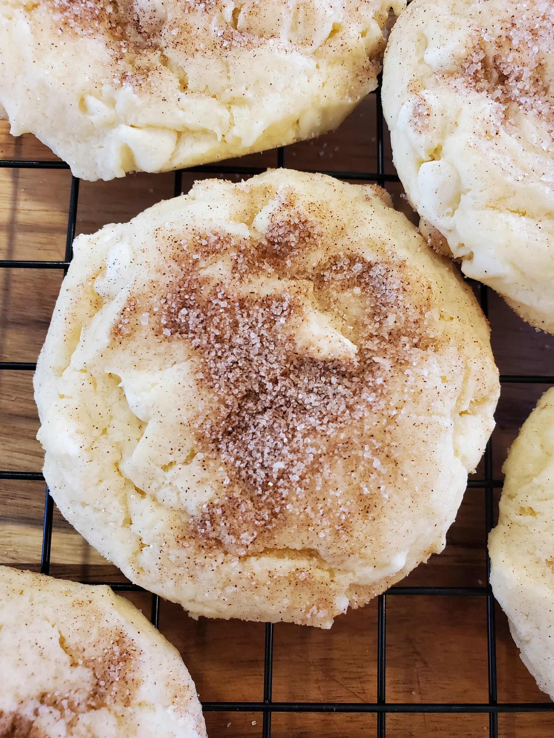 White Chocolate Snickerdoodle Cookie Dozen Let's Get Baked Artisan Desserts
